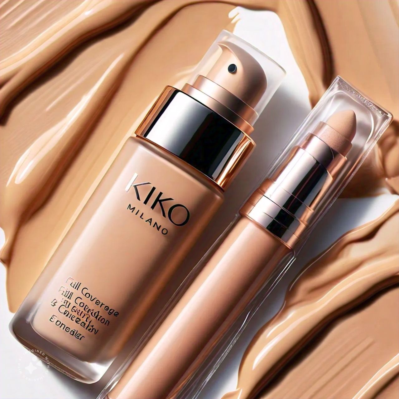 kiko full coverage 2-in-1 foundation & concealer