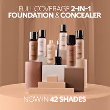 kiko full coverage 2-in-1 foundation & concealer